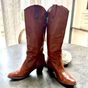 Frye Classic Jackie Button tall riding boot.